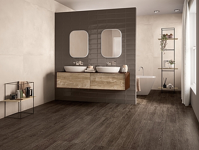 Tr3nd Ceramic Tiles produced by Ergon, Wood, concrete effect