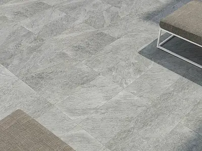 Background tile, Effect stone,slate, Color grey, Unglazed porcelain stoneware, 30x60.4 cm, Finish antislip