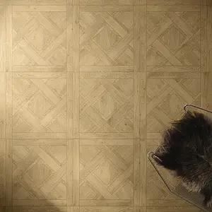 Carrelage, Effet bois, Teinte beige, Grès cérame émaillé, 80.2x80.2 cm, Surface antidérapante