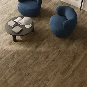 Carrelage, Effet bois, Teinte brune, Grès cérame émaillé, 26.5x180 cm, Surface antidérapante