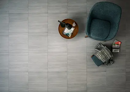 Background tile, Color grey, Unglazed porcelain stoneware, 60x60 cm, Finish matte