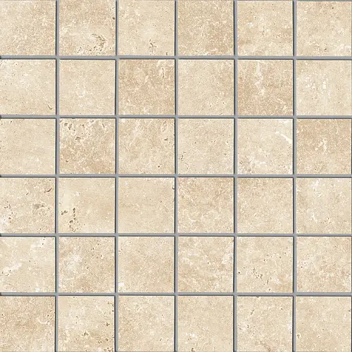 Ermes Ceramiche, Travertino, PF00021892_5X5 TRAVERTINO BEIGE MOSAICO