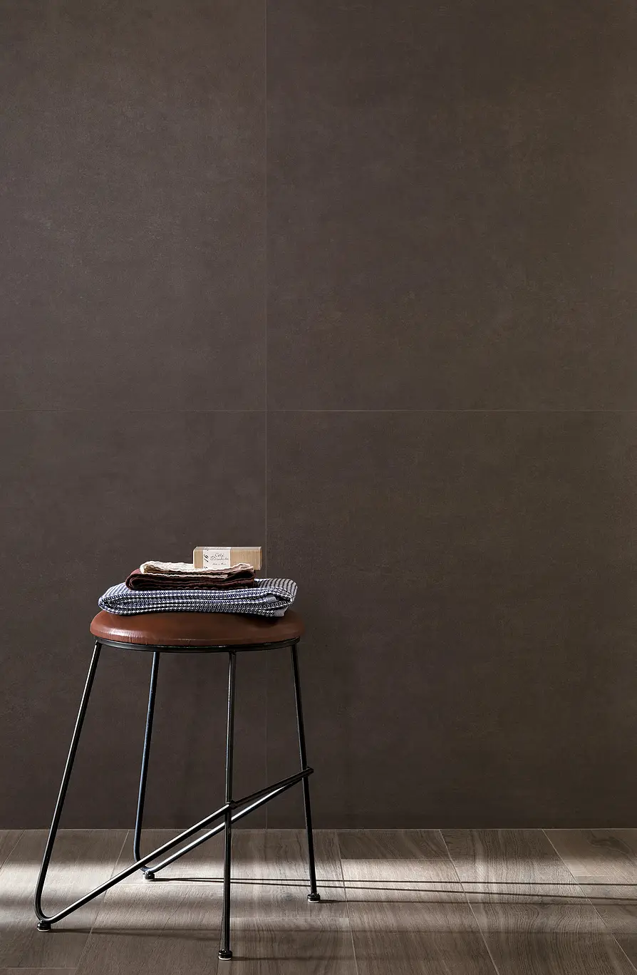 Background tile, Effect unicolor, Color brown, Ceramics, 80x160 cm, Finish matte