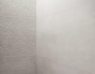 Azulejo base, Color blanco, Cerámica, 80x160 cm, Acabado mate