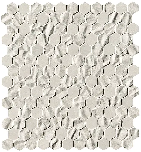 FAP Ceramiche, Bloom, fOYZ_BloomWhiteStarEsagonoMosaico