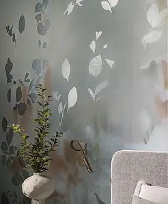 Bakgrunnsflis, Farge flerfarget, Uglasert porselenssteintøy, 120x278 cm, Overflate matt