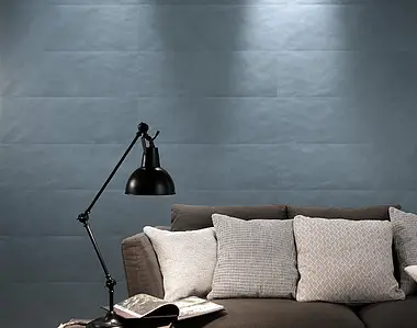 Background tile, Effect resin, Color navy blue, Ceramics, 30.5x91.5 cm, Finish matte