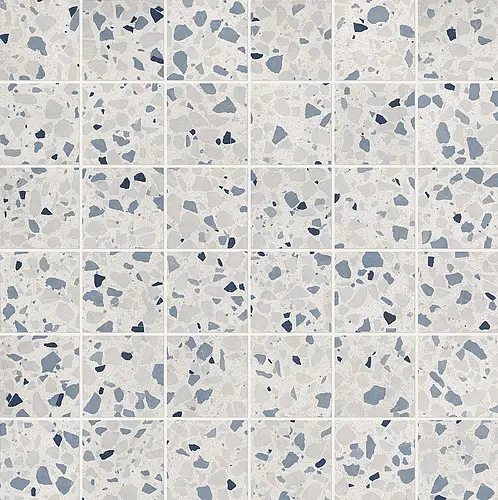 FAP Ceramiche, Glim, fRT9_GlimGemmeAzzurroMacromosaicoMatt