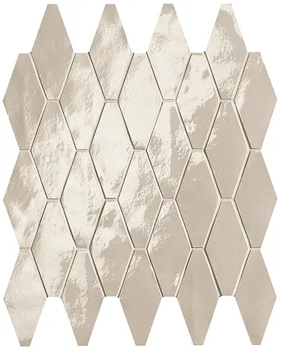 FAP Ceramiche, Glim, fRW6_GlimAvorioRombiMosaicoBrillante