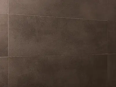 Piastrella di fondo, Effetto unicolore, Colore marrone, Ceramica, 25x75 cm, Superficie opaca