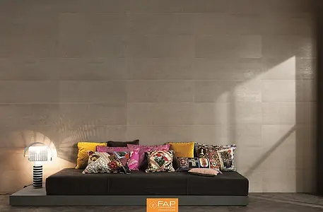 Effect wood, Color grey, Background tile, Glazed porcelain stoneware, 75x75 cm, Finish matte
