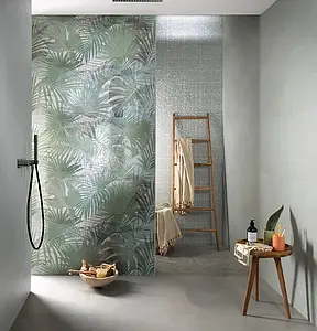 Background tile, Effect unicolor, Color grey, Unglazed porcelain stoneware, 80x80 cm, Finish Honed