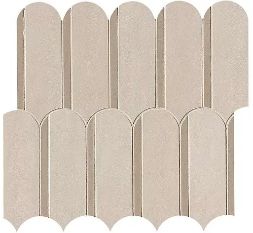 FAP Ceramiche, Milano Mood, fQKV_MilanoMoodSabbia&BiscottoArchsMosaico