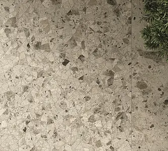 Pastilha, Efeito pedra,ceppo di gré, Cor cinzento, Grés porcelânico não vidrado, 25x41.5 cm, Superfície Refinada