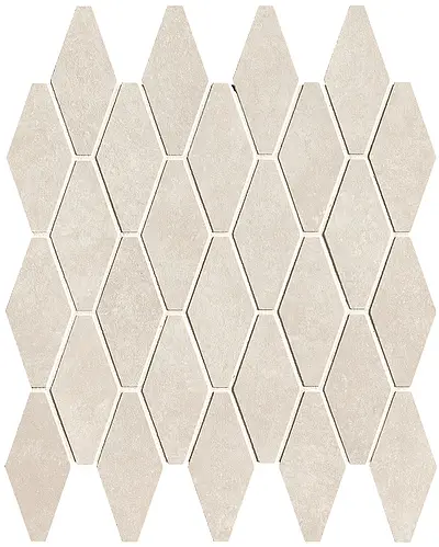 FAP Ceramiche, Nobu, fRW5_NobuWhiteGresRombiMosaicoMatt