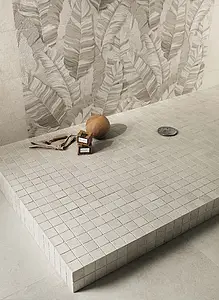 Panneau, Optik stein, Farbe weiße, Keramik, 75x75 cm, Oberfläche matte