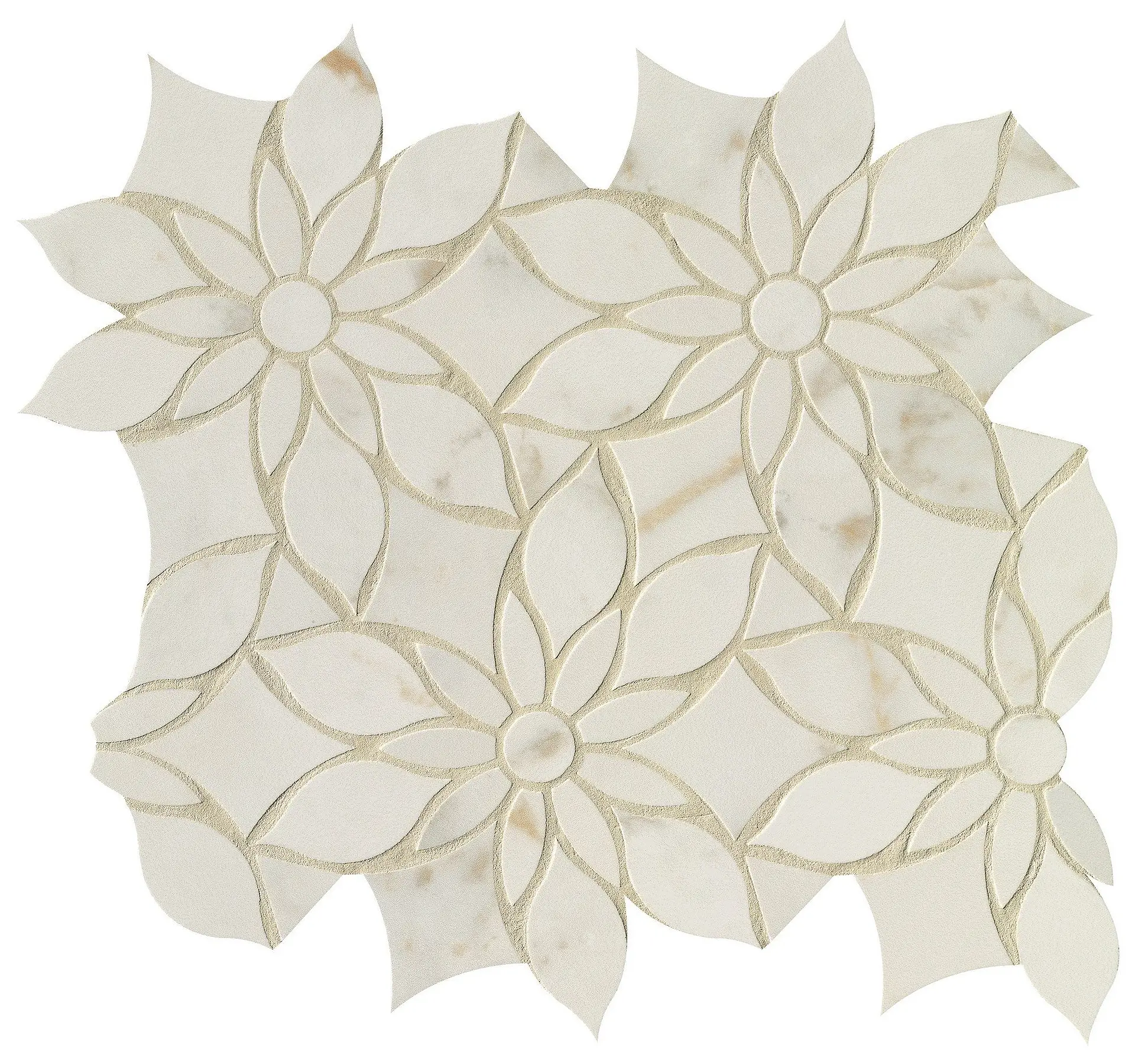 fQKW_RomaGoldCalacattaDelicatoDaisyMosaico FAP Roma Gold