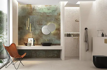 Background tile, Effect unicolor, Color beige,grey, Ceramics, 80x160 cm, Finish matte