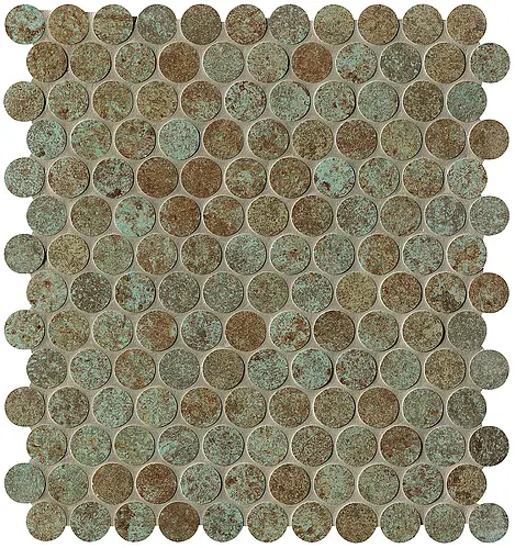FAP Ceramiche, Sheer, fPDJ_SheerDecoRustRoundMosaico
