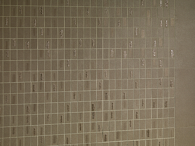 Mozaïek, Keramiek, 30.5x30.5 cm, Oppervlak mat