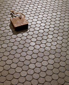 Mozaïek, Ongeglazuurd porseleinen steengoed, 29.5x32.5 cm, Oppervlak antislip