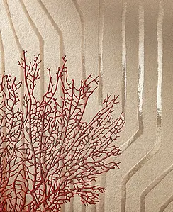 Taustalaatta, Teema terrakotta, Väri beige väri, Keramiikka, 30.5x91.5 cm, Pinta matta