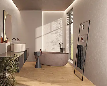 Background tile, Effect unicolor, Color grey, Ceramics, 50x120 cm, Finish matte