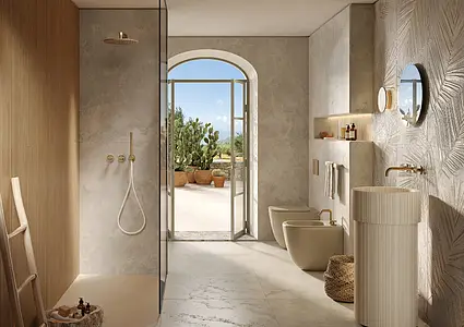 Background tile, Effect other stones, Color grey, Unglazed porcelain stoneware, 60x120 cm, Finish matte