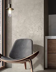 Background tile, Effect concrete, Color grey, Unglazed porcelain stoneware, 120x270 cm, Finish antislip