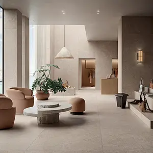 Background tile, Effect other stones, Color beige, Unglazed porcelain stoneware, 120x120 cm, Finish antislip