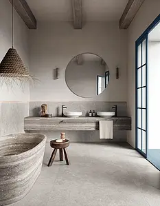 Background tile, Effect other stones, Color grey, Unglazed porcelain stoneware, 60x120 cm, Finish antislip