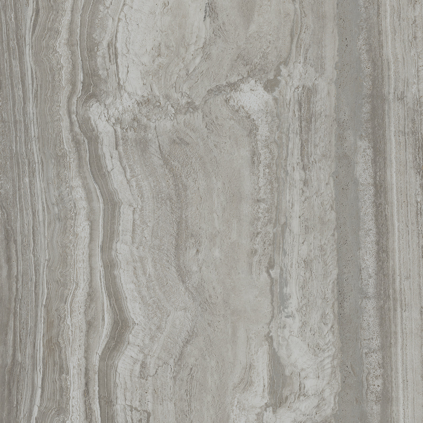 Background tile Navona by Flaviker, Unglazed porcelain stoneware, 120x120 cm, Surface Finish antislip, Effect stone, Color grey,