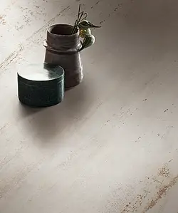 Carrelage, Effet métal, Teinte blanche, Grès cérame émaillé, 60x120 cm, Surface antidérapante