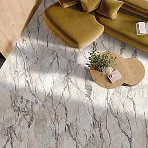 Background tile, Effect other marbles,quartzite, Color beige, Unglazed porcelain stoneware, 120x120 cm, Finish polished