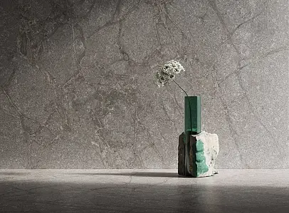 Piastrella di fondo, Effetto pietra,altri tipi di marmo, Colore grigio, 120x280 cm, Superficie antiscivolo