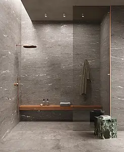 Background tile, Effect other stones, Color grey, Unglazed porcelain stoneware, 60x120 cm, Finish antislip