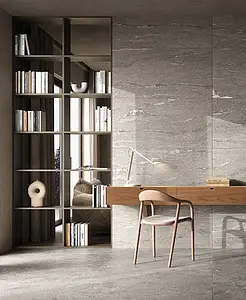 Background tile, Effect other stones, Color grey, Unglazed porcelain stoneware, 60x120 cm, Finish antislip