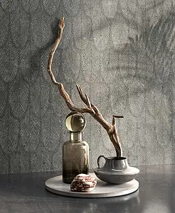 Background tile, Effect limestone, Color grey, Unglazed porcelain stoneware, 120x278 cm, Finish antislip