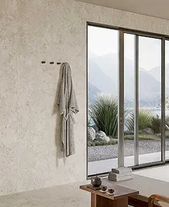 Background tile, Effect other stones, Color beige, Unglazed porcelain stoneware, 120x278 cm, Finish antislip