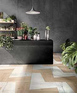 Match Porcelain Tiles produced by Ceramica Fondovalle, Wood, stone effect