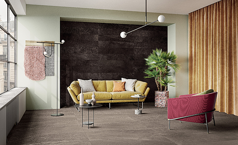 Planeto Porcelain Tiles produced by Ceramica Fondovalle, Stone effect