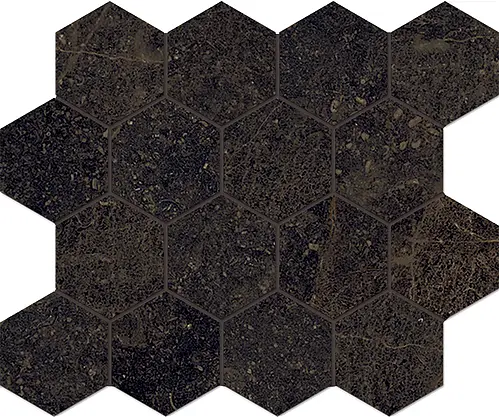 Ceramica Fondovalle, Planeto, PNT031_PlutoMosaicoEsagono