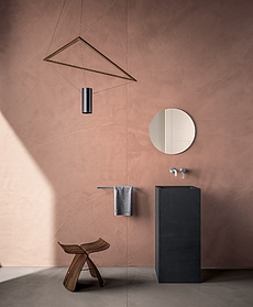 Background tile, Effect resin,unicolor, Color brown, Unglazed porcelain stoneware, 160x320 cm, Finish matte