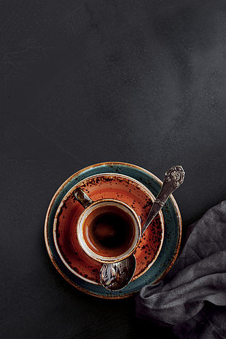 Background tile, Effect resin,unicolor, Color black, Unglazed porcelain stoneware, 80x80 cm, Finish matte