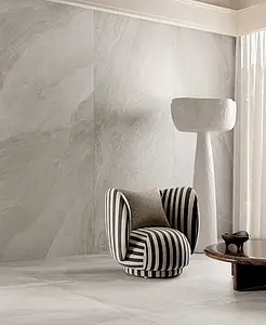Background tile, Effect slate, Color grey, Unglazed porcelain stoneware, 120x278 cm, Finish antislip