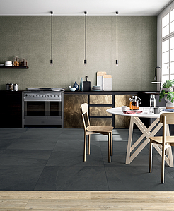 Spaces Porcelain Tiles produced by Ceramica Fondovalle, Stone effect