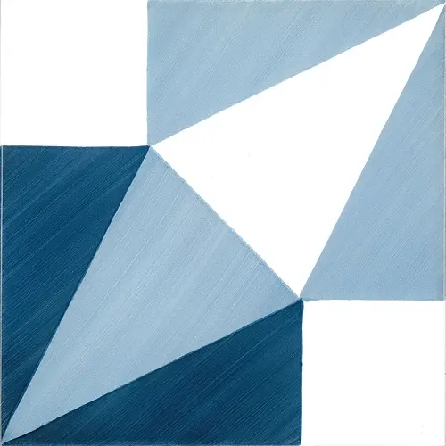 Ceramica Francesco De Maio, Blu Ponti, Decoro Tipo 8