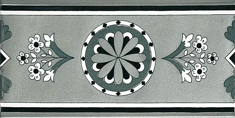 Nocelle Grigio Listello Francesco De Maio Fiori Scuri