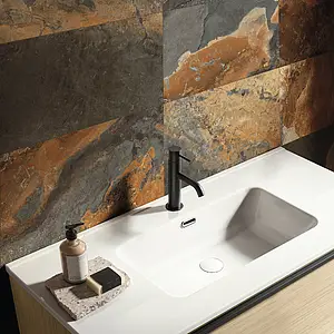 Background tile, Effect other stones, Color multicolor, Glazed porcelain stoneware, 30x60 cm, Finish antislip