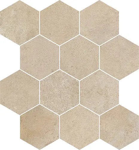 Gambini, Heartland, Heartland_Mosaico_Esagona_Sand